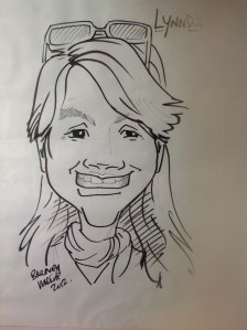 lynnda caricature 2012